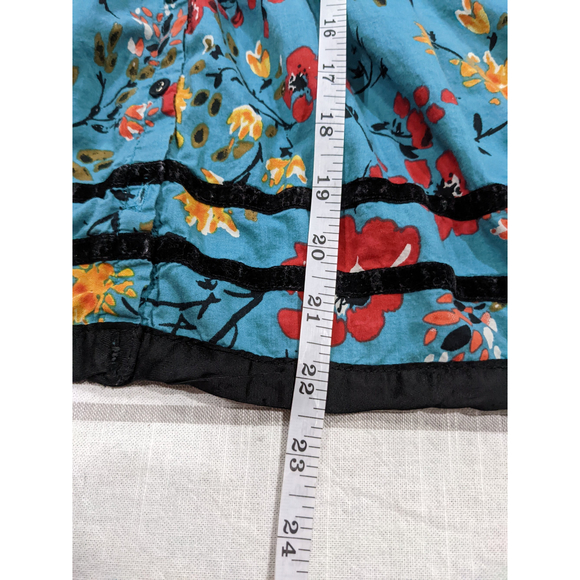 Eliana et Lena Paris Miniko Blue Floral Top Size 8Y-9Y - Picture 10 of 10